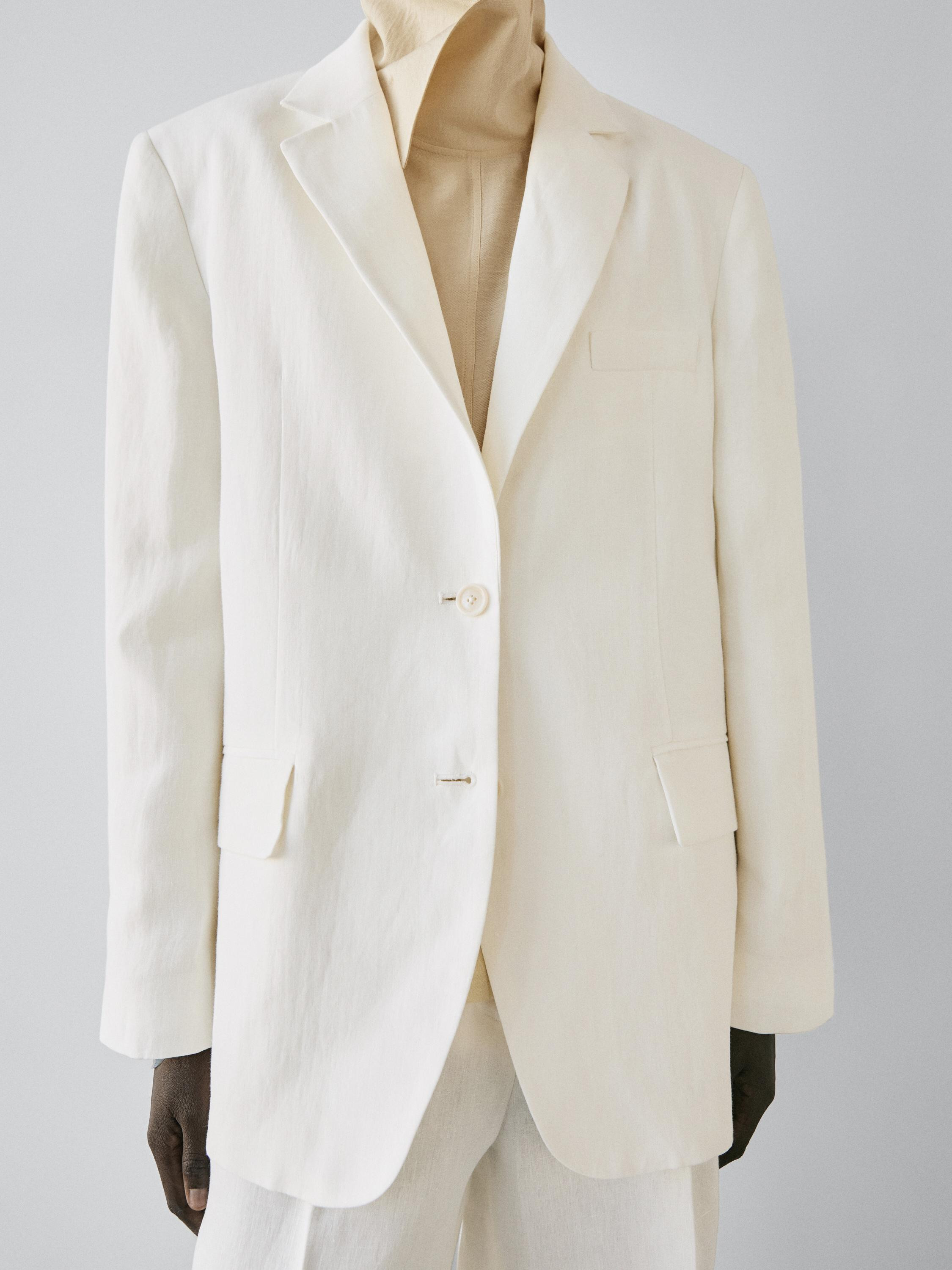 Leinen-Anzugblazer | Massimo Dutti DE