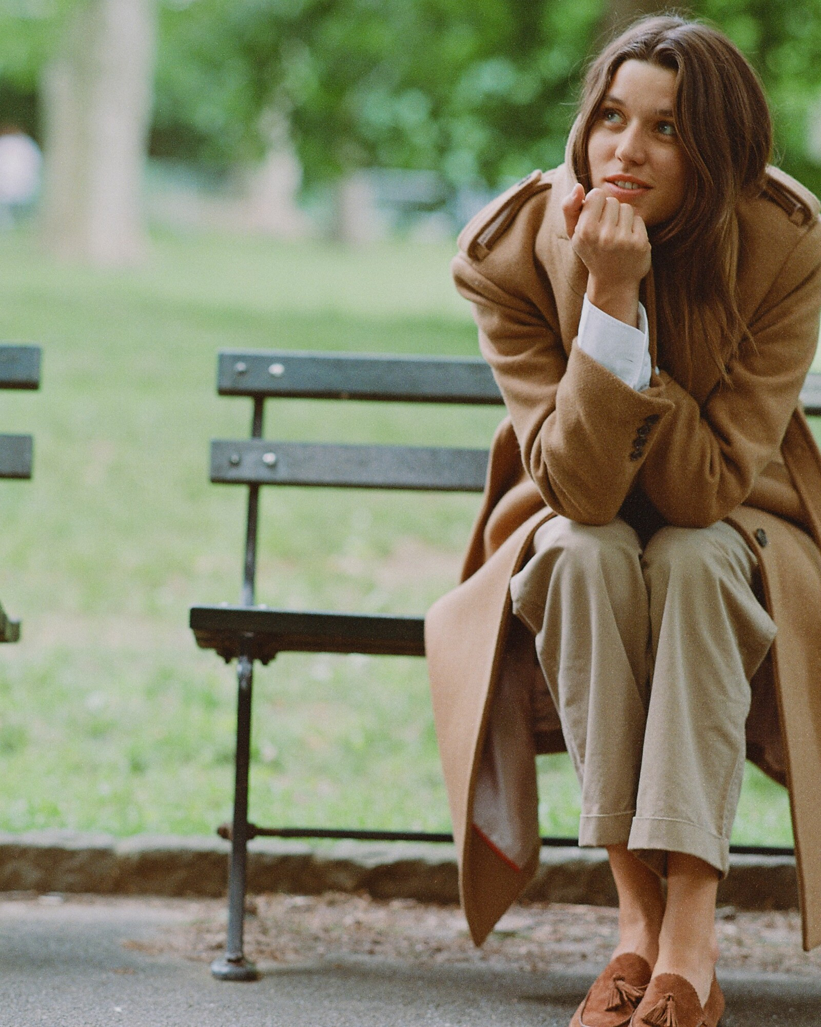 Wrap trench coat in Italian double-faced wool blend | J. Crew US