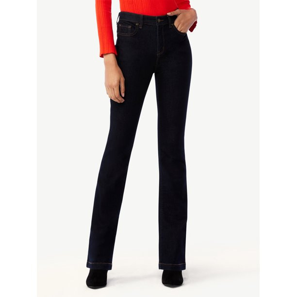 Scoop Women's Memphis Slim Bootcut Jeans - Walmart.com | Walmart (US)