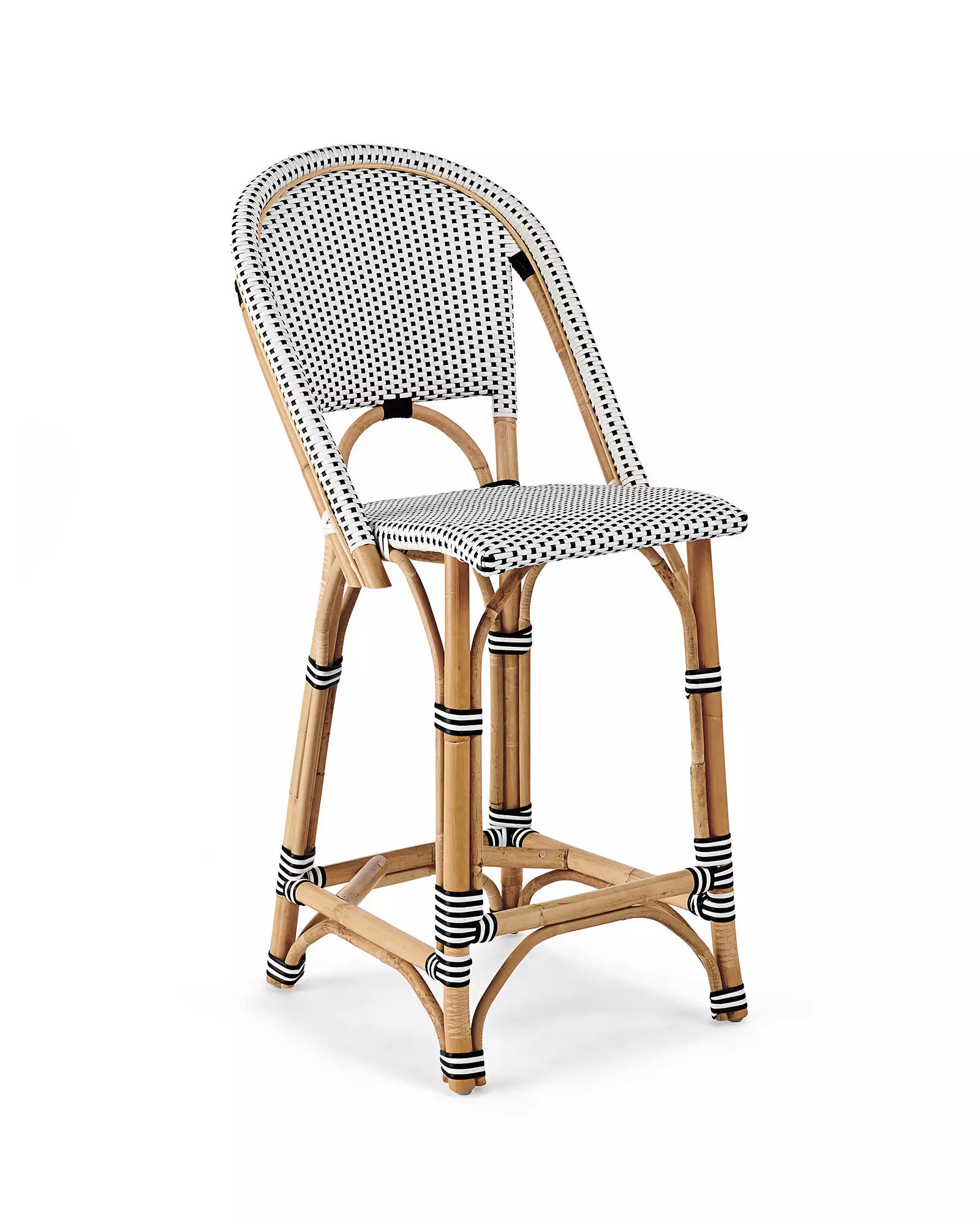 Riviera Rattan Bar & Counter Stools | Serena and Lily