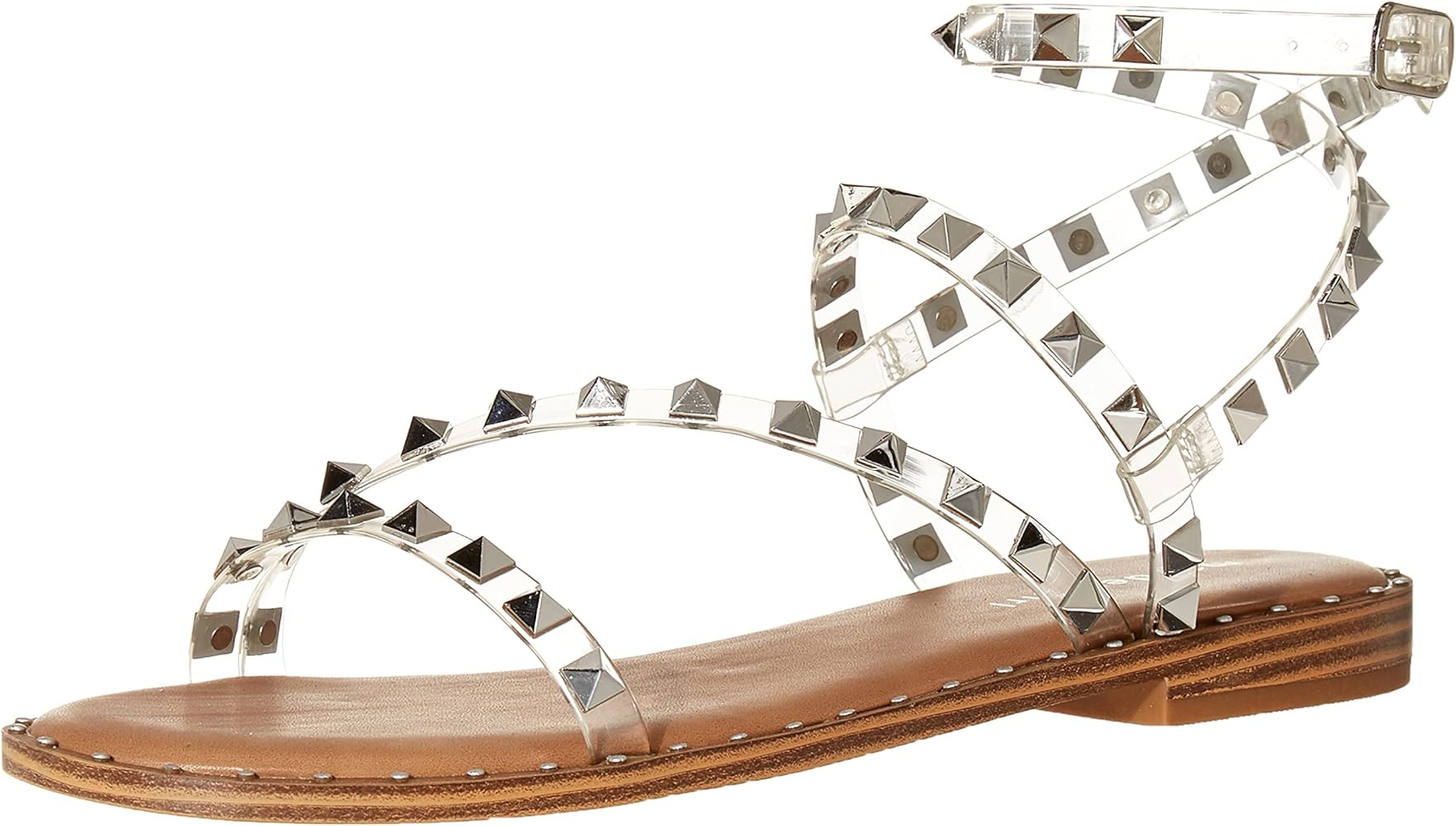 Madden Girl Women's Flight-s Flat Sandal | Amazon (US)