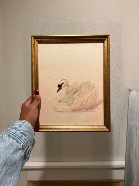 Vintage framed swan art

#LTKstyletip #LTKfindsunder100 #LTKhome