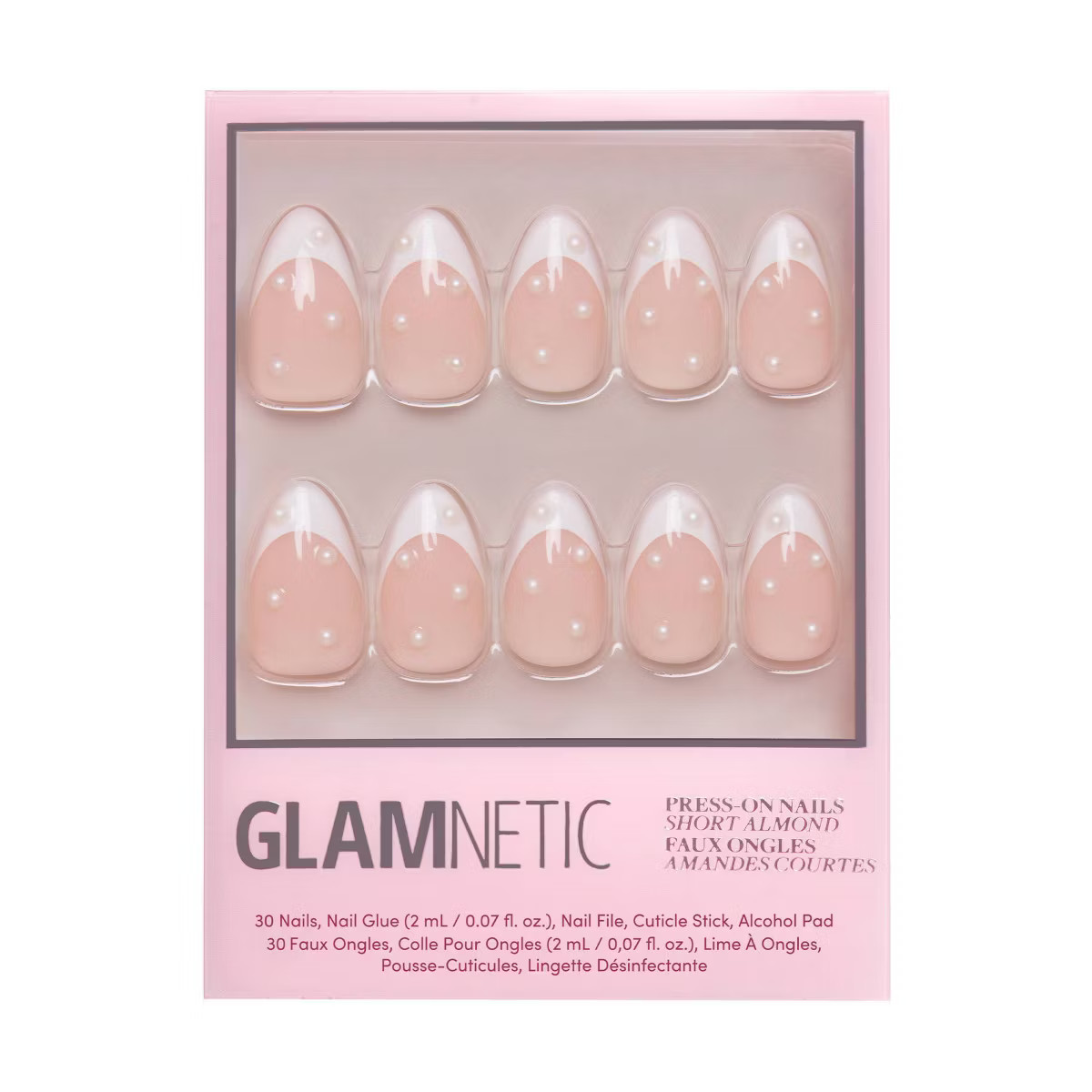 Glamnetic Women's Nail Set - French Pearl - Ulta Beauty | Target