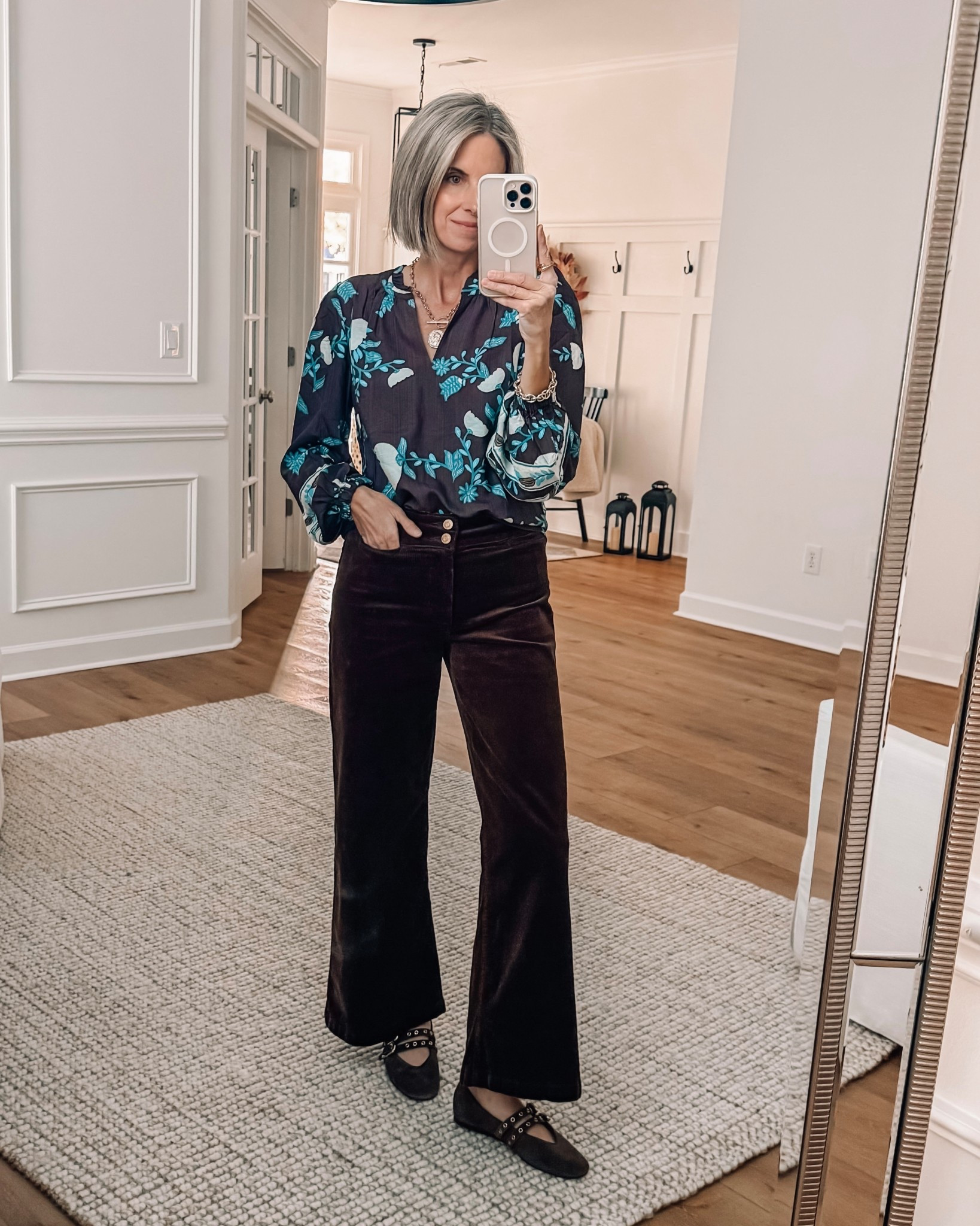 In my chocolate brown era! 🤎 Thanksgiving outfit idea. Wearing an xs in top and 4 in the corduroys. 



#LTKSeasonal #LTKOver40 #LTKFindsUnder50