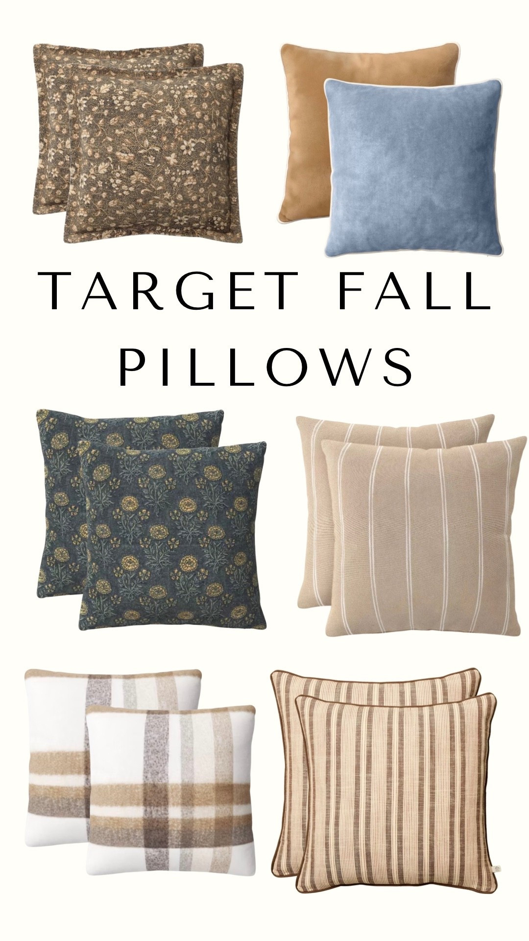 Target fall pillows, target fall home decor

#LTKgrwm #LTKHome #LTKSeasonal