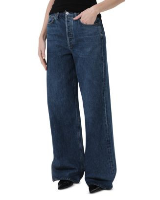 AGOLDE Dame High Rise Wide Leg Jeans in Enamour  | Bloomingdale's Women | Bloomingdale's (US)