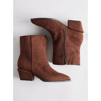 Snip Toe Bootie (WW) in Beige-Tan | Torrid (US & Canada)