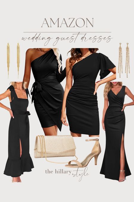 Amazon Wedding Guest Dresses: Amazon has a great selection of formal and semi formal wedding guest dress options for winter weddings. Several colors available or the classic LBD. #founditonamazon

#LTKSeasonal #LTKwedding #LTKFind