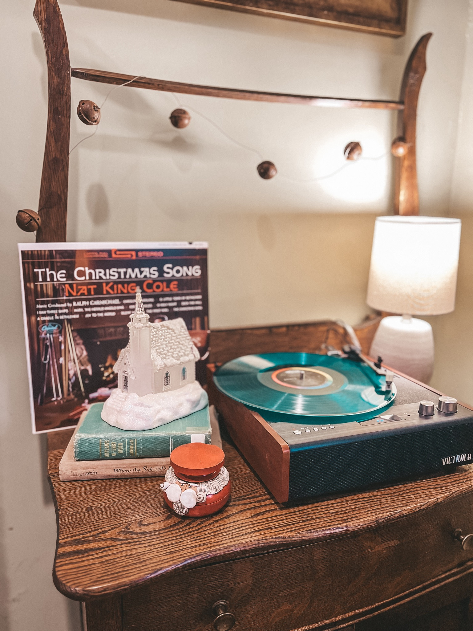 Walked into @target and she told me I needed this record player! 3 speed, fits regular size records! Of course I needed to snag a few Christmas records! 

#LTKGiftGuide #LTKhome #LTKfindsunder100
