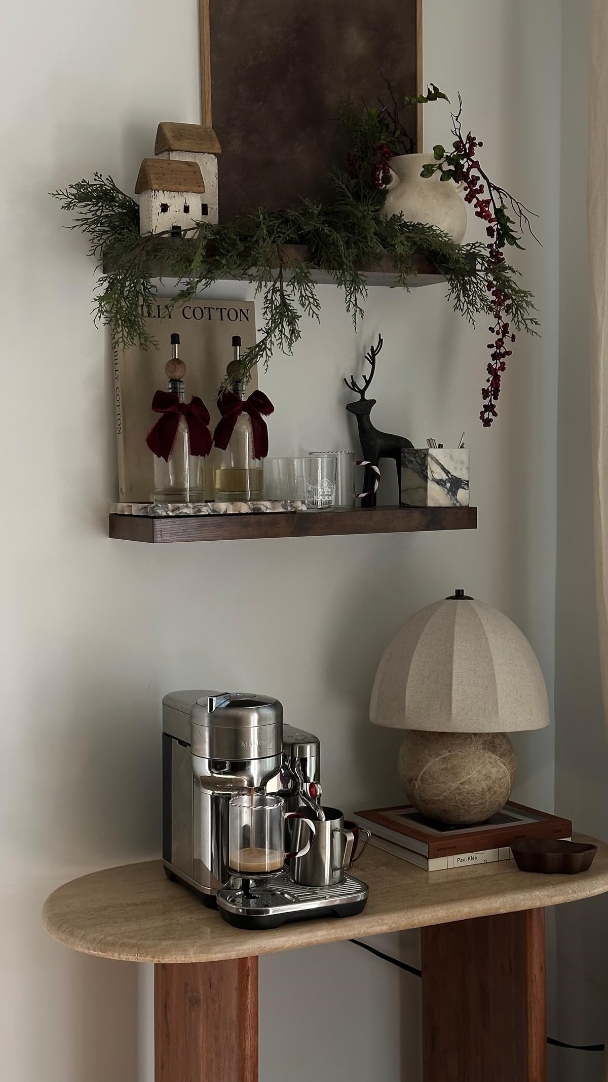 at home coffee bar Christmas edition | Amazon (US)