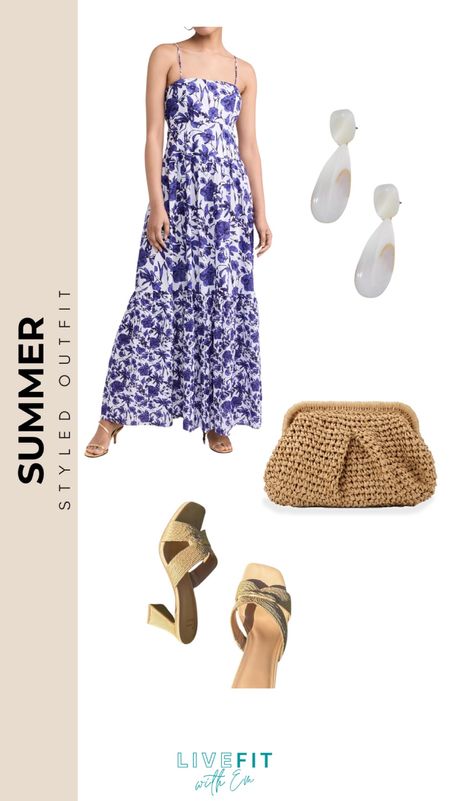 Embrace the summer breeze with this stunning floral maxi dress 🌸. Paired with chic sandals and playful earrings, this outfit is perfect for sunny days and warm evenings. Dive into your summer adventures in style! #SummerVibes #Fashionista #OOTD

#LTKTravel #LTKStyleTip #LTKSeasonal