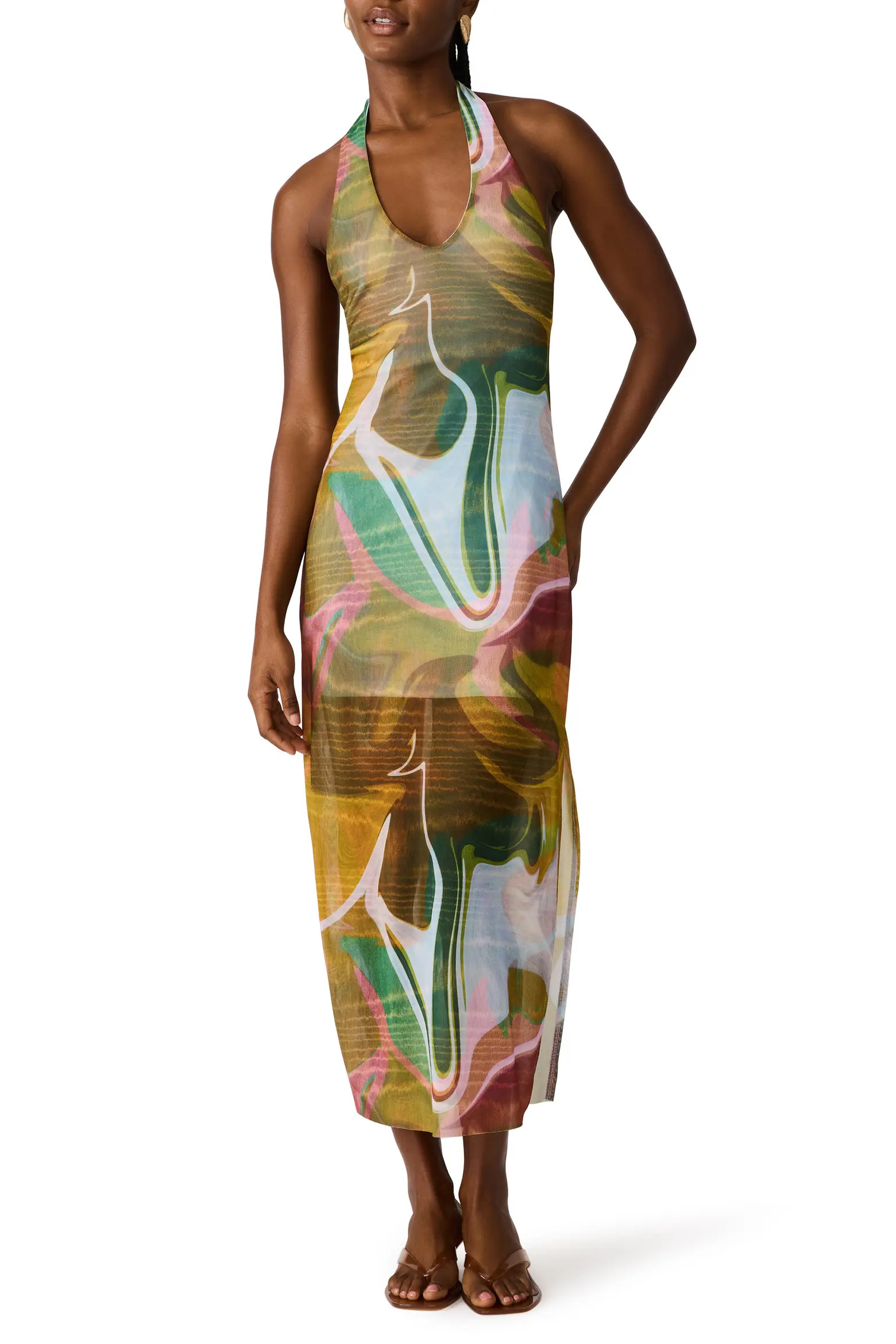 Jaslyn Halter Dress (Women) | Nordstrom | Nordstrom