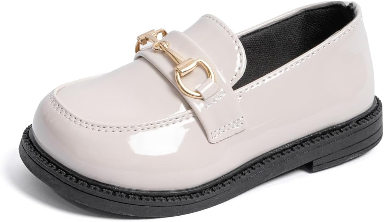 Toddler Boys Girls Classic Dress Shoes Little Kid PU Leather Comfort Rubble Sole Oxford School Un... | Amazon (US)