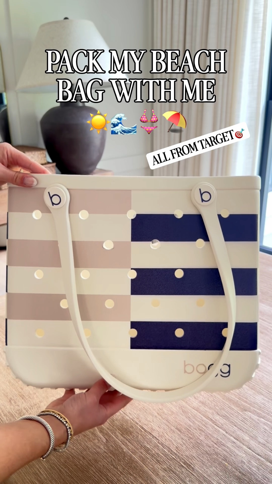 Pack my beach bag with me!☀️🌊🏝️👙
🎯
@Target #targetpartner #target

#LTKSwim #LTKMothersDay #LTKSaleAlert