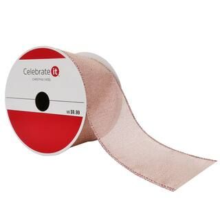 2.5" Shimmer Wired Ribbon by Celebrate It™ Christmas | Michaels Stores