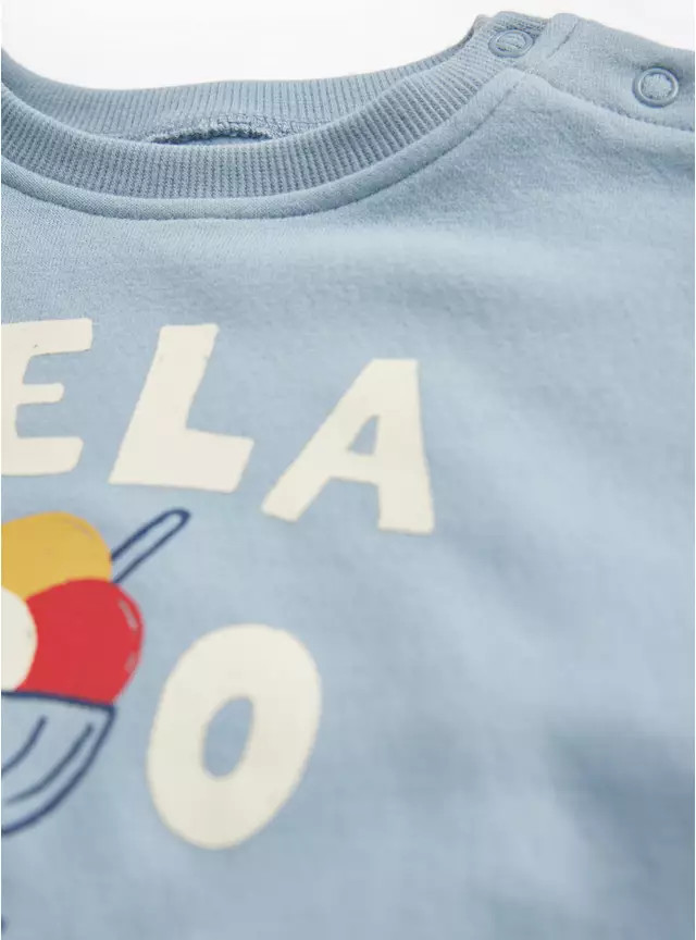 Blue Gelato Graphic Print T-Shirt 12-18 months | Tu Clothing