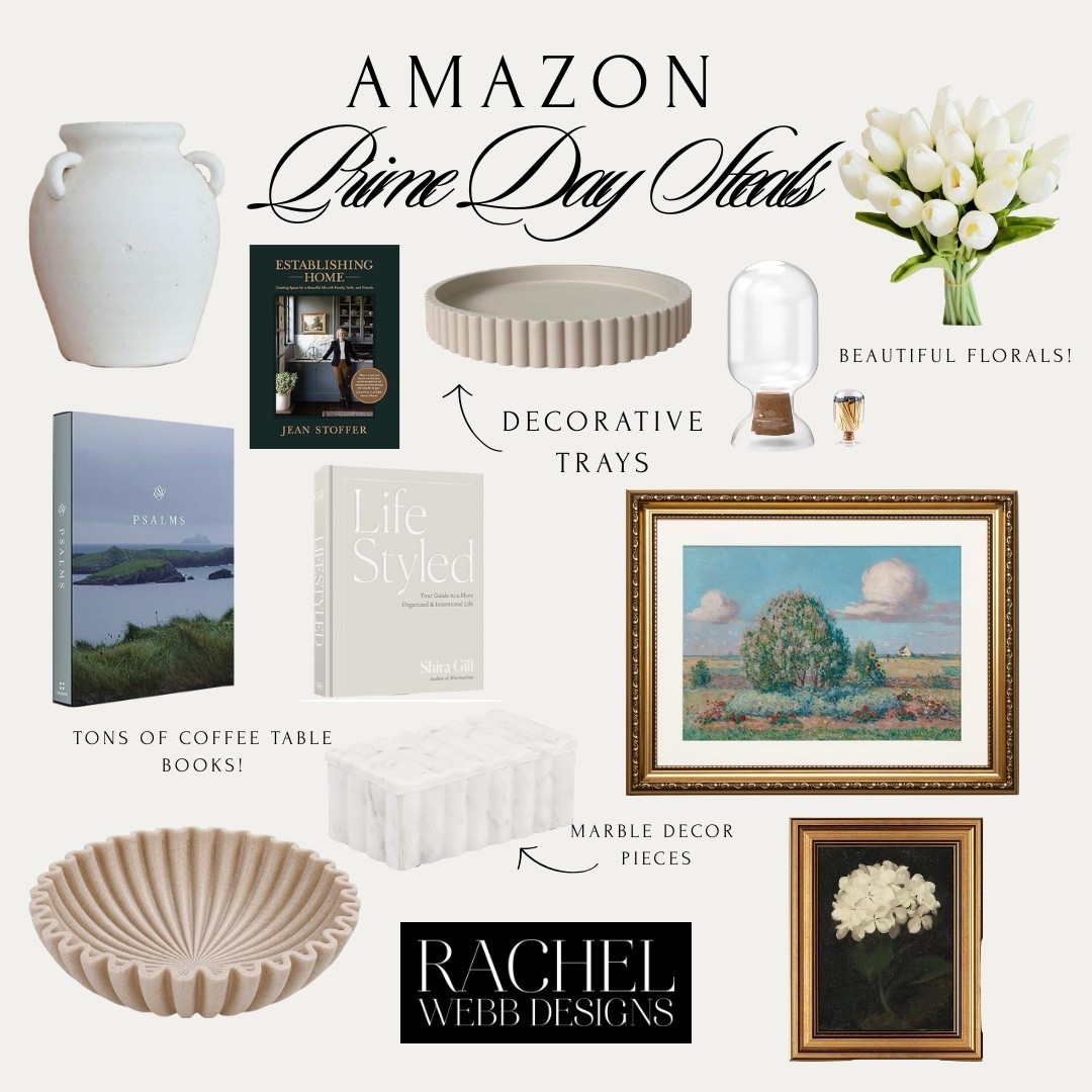 Loving these #PRIMEDAY deals for home decor!  You’ll find tons of deals on great decor finds like marble decor boxes, vintage framed art, faux florals, coffee table books & more! 

#PRIMEDAY #PRIMEDAYDEALS #amazonprimeday #homedecor #decordeals

#LTKFindsUnder100 #LTKFindsUnder50 #LTKHome