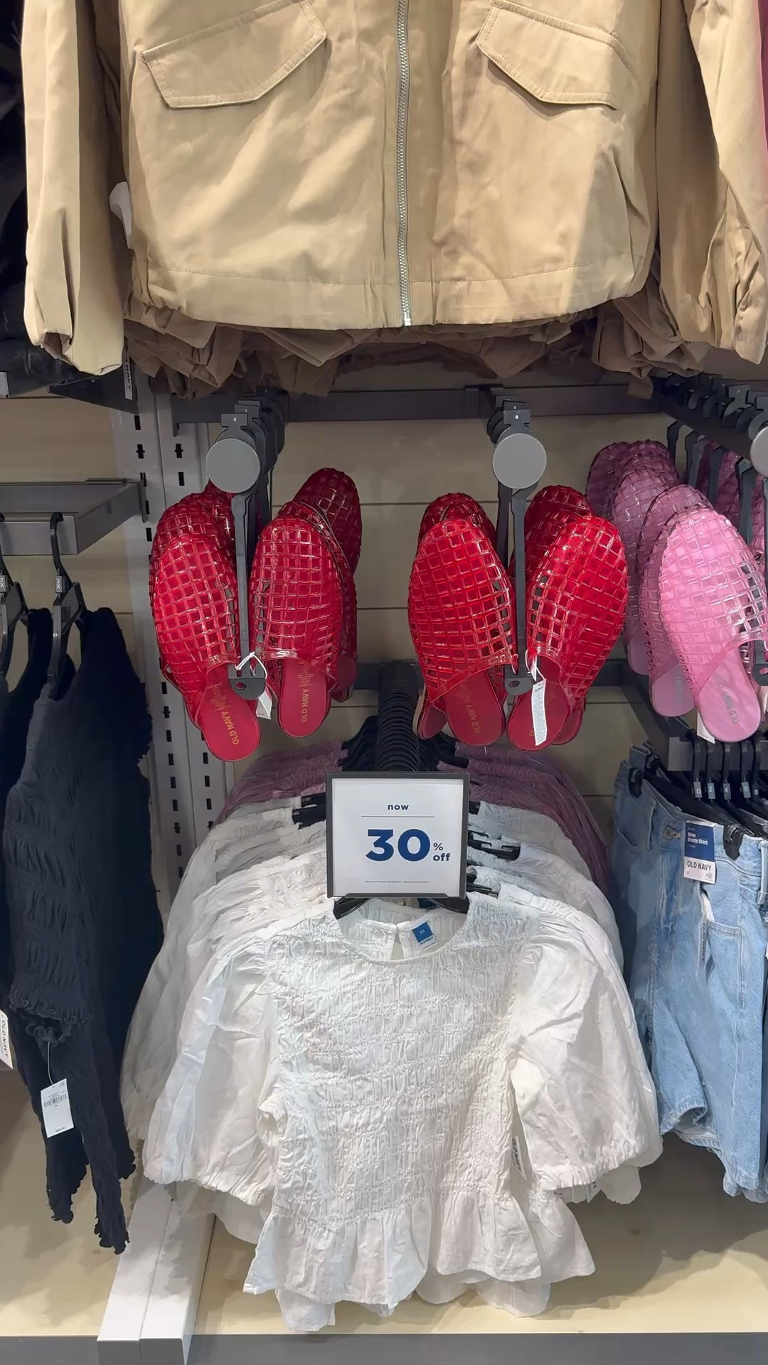 My favorite $24 jelly mules are back! I had the blue last year and grabbed the clear yesterday. Old navy styles

#LTKSaleAlert #LTKSeasonal #LTKmomlife