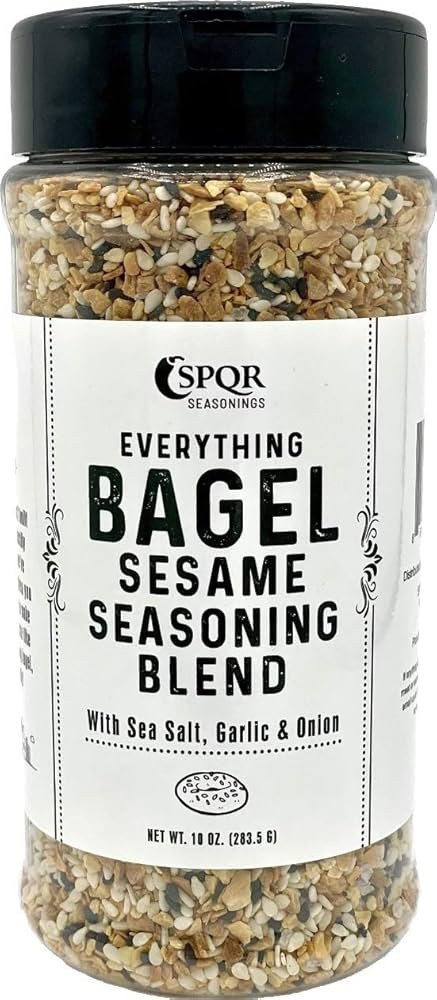 Everything Bagel Seasoning Blend Original XL 10 Ounce Jar. Delicious Blend of Sea Salt and Spices... | Amazon (US)