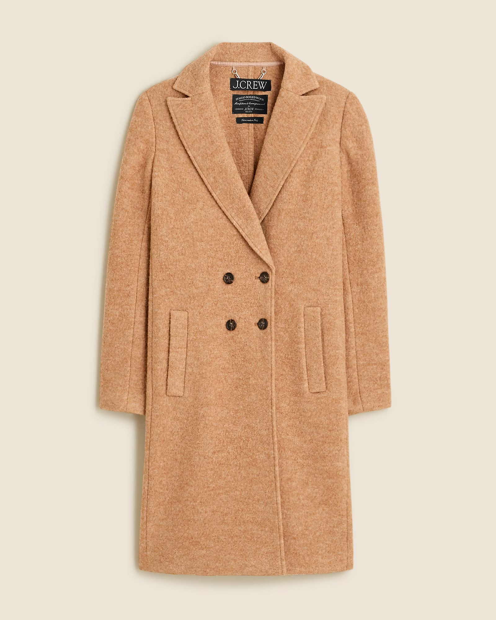 Daphne topcoat in Italian boiled wool | J. Crew US