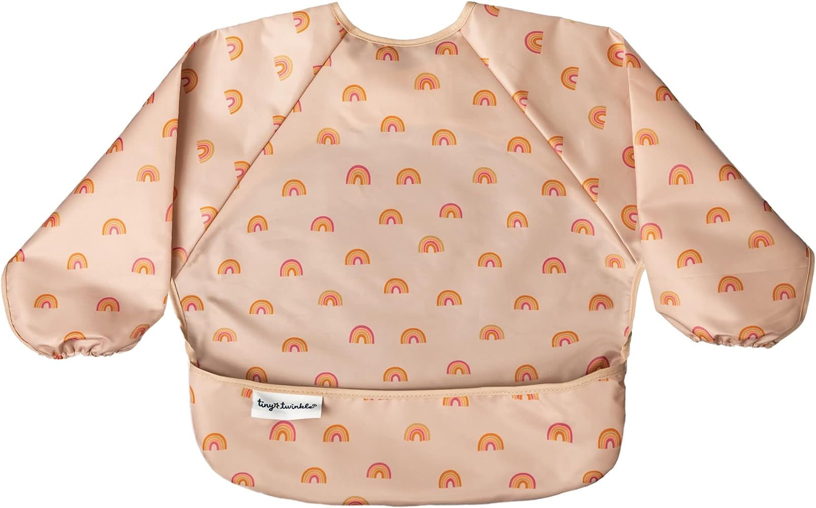Tiny Twinkle Mess Proof Baby Bib, Full Sleeve Bib Outfit, Waterproof Bib for Toddlers, Machine Wa... | Amazon (US)