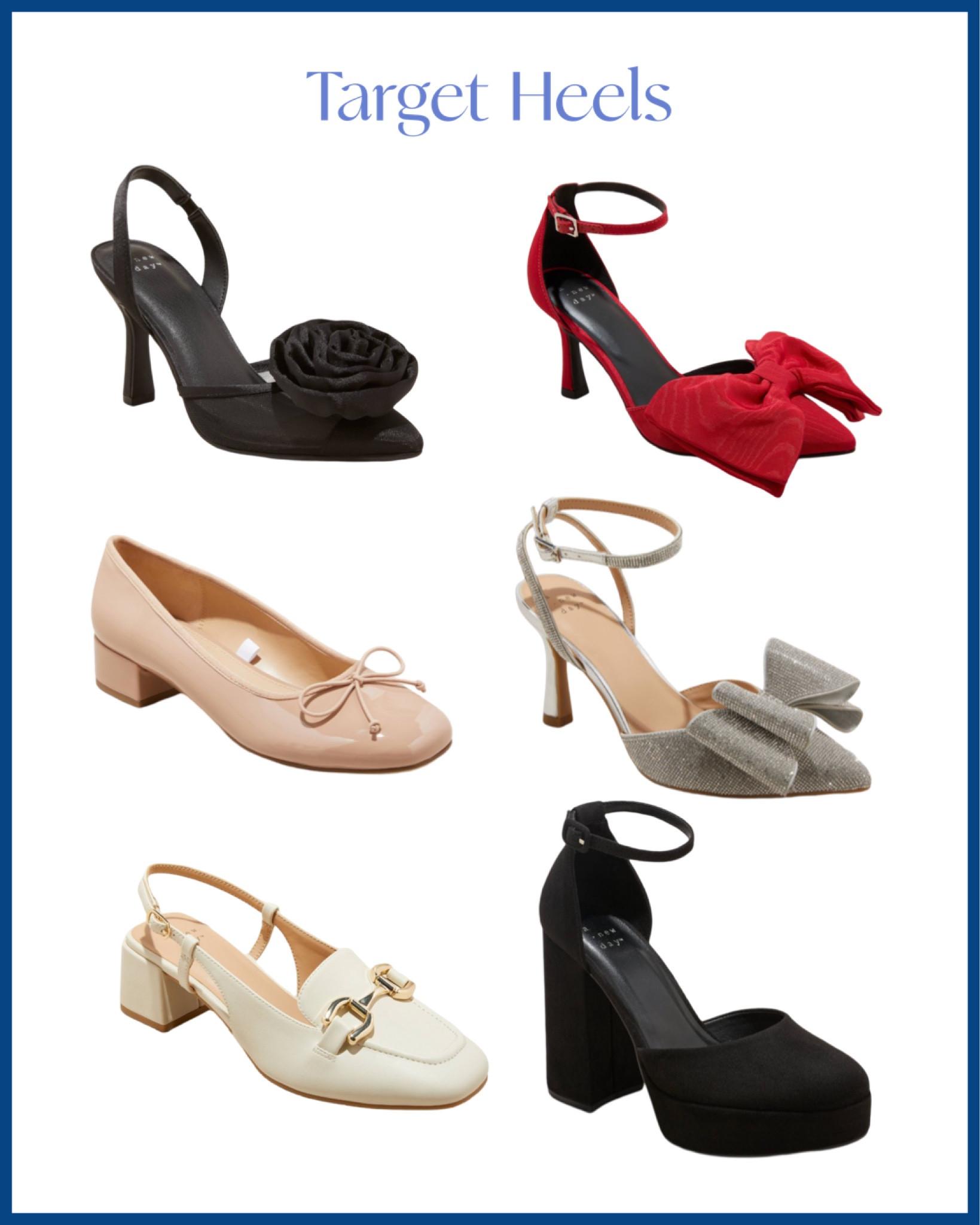 No because why are these SO GOOD!!! Target brand “a new day” heels are perfect for work and holiday parties! These fly so grab them if you can!

#LTKShoeCrush #LTKFindsUnder50 #LTKParties