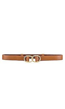 B-Low the Belt Maeve Mini Belt in Cuoio & Gold from Revolve.com | Revolve Clothing (Global)
