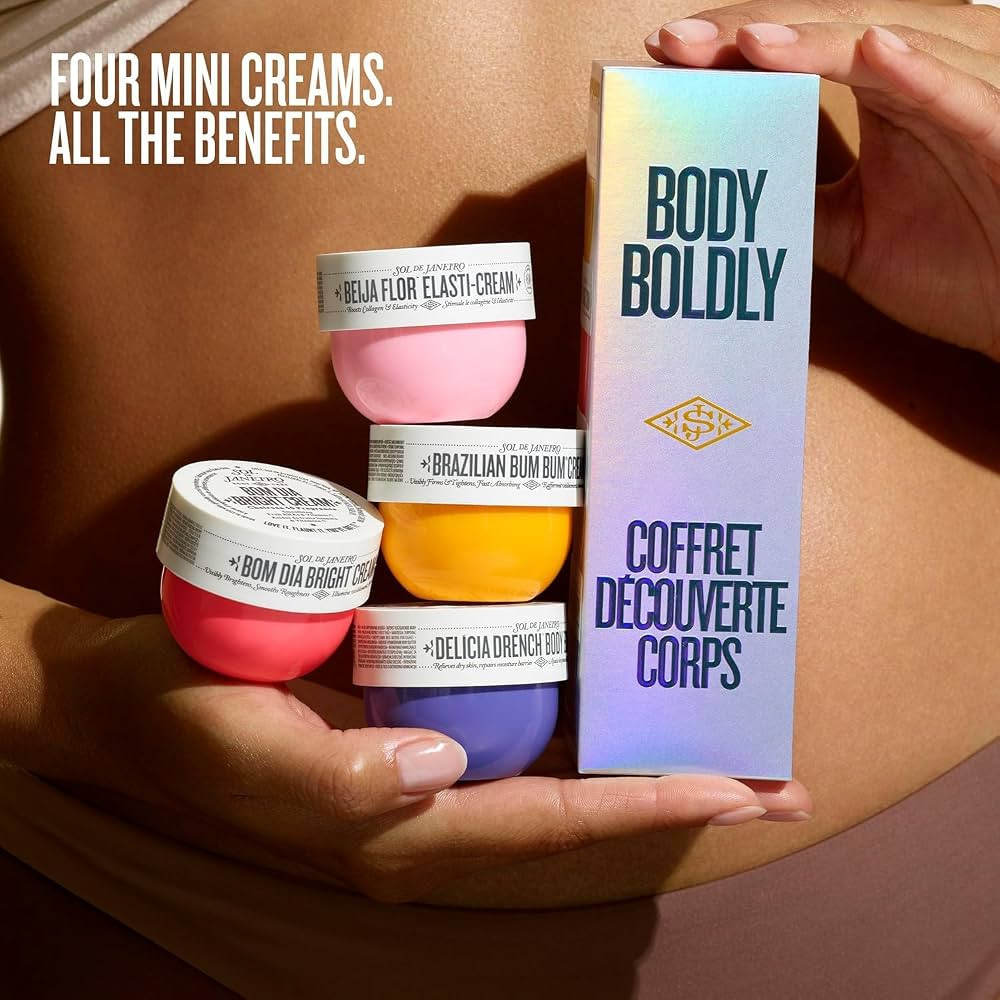 Sol de Janeiro Body Boldly Body Cream Discovery Set | Trial Size Beauty Minis | Gift Set | Set of... | Amazon (US)