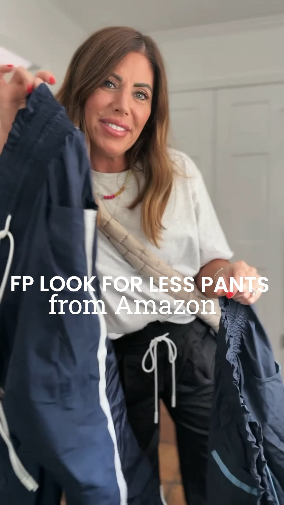 Save or splurge👖look for less pants

I picked up these track pants from FP movement, and recently found two more from Amazon. Under $35 vs $98.

The quality is so good. The fit is the same. Amazon does run small so I would size up one size. I am wearing a large in amazon and medium in free people. they come in several colors and they're so comfy and cute. 

Light heathered gray cropped tee is from amazon and is also a FP look for less to the inspire tees. they are 95% cotton/ 5% spandex and they have raw hem details. I got a few colors in my true size medium.