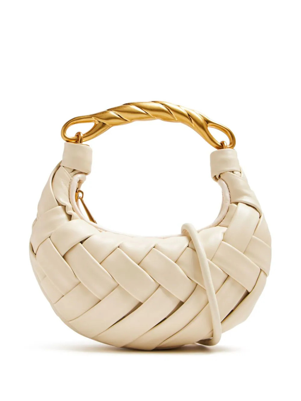 JW Pei mini Orla weave bag - Neutrals | Farfetch Global