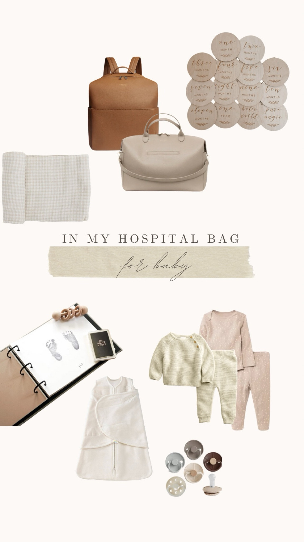 In my hospital bag for baby! 

#LTKBaby #LTKBump #LTKFamily