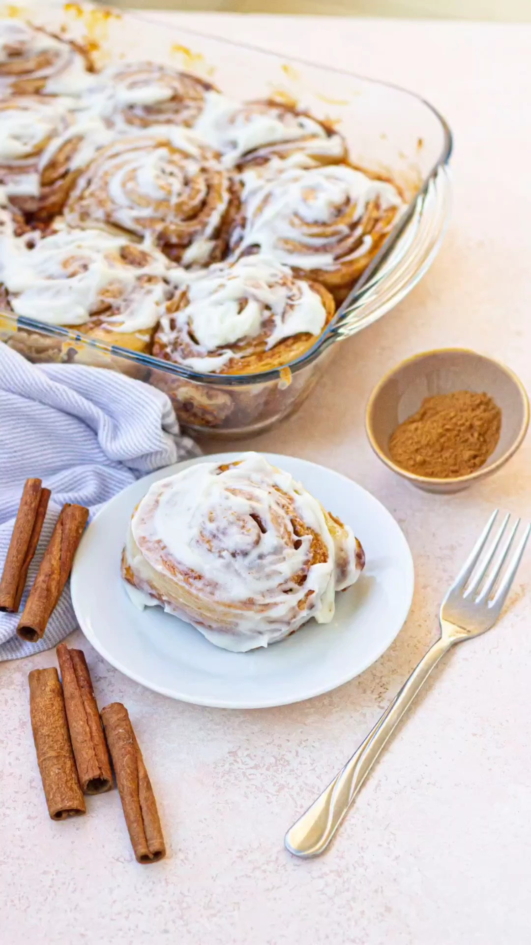 Get ready to experience Cinnamon Roll magic with this Tiktok inspired recipe!

Get the full recipe 👇🏼
- https://foodpluswords.com/tiktok-cinnamon-rolls/
- OR search “Food Plus Words Tiktok Cinnamon Rolls” on Google

#LTKFind #LTKfitness #LTKunder100