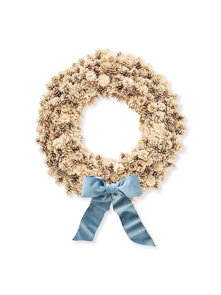 Pinecone Wreath | Serena and Lily
