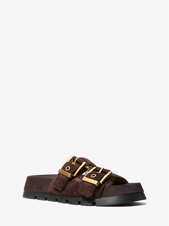 Colby Suede Flat Sandal | Michael Kors (UK)