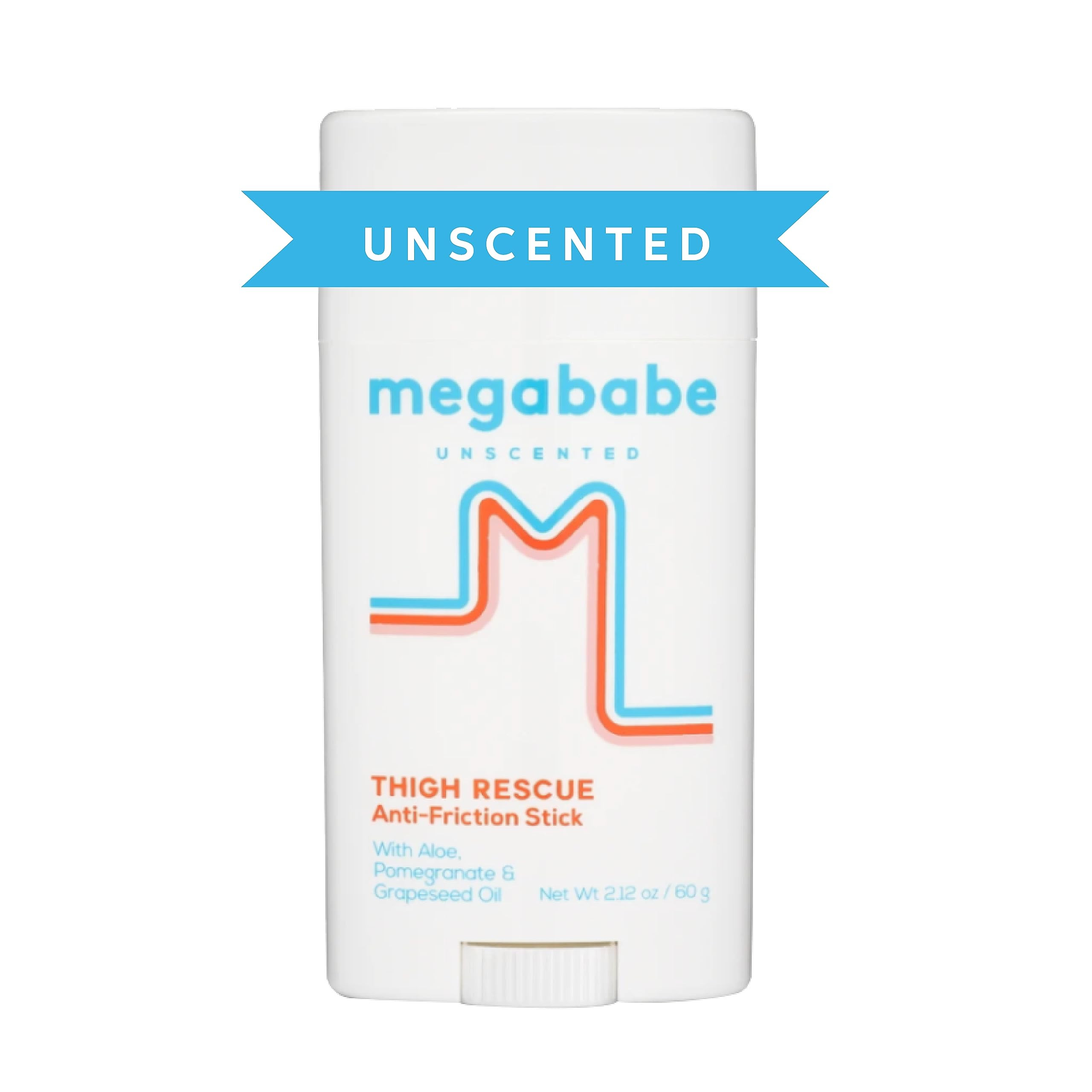 Megababe Thigh Rescue Anti-Chafe Stick | Prevents Skin Chafe & Irritation | Thighs, arms, bra-lin... | Amazon (US)