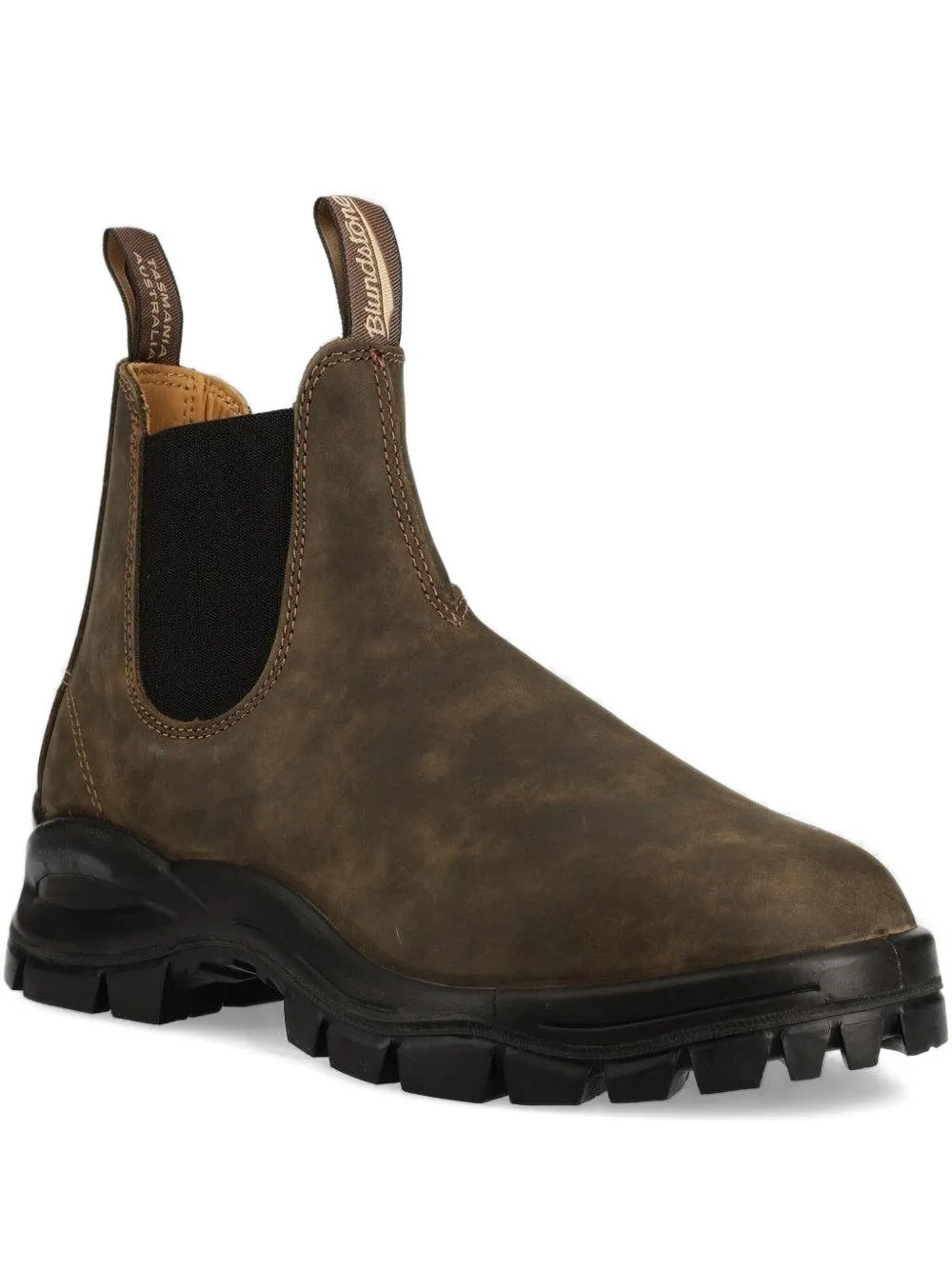 Blundstone elastic-sided rubber-sole boots - Brown | Farfetch Global