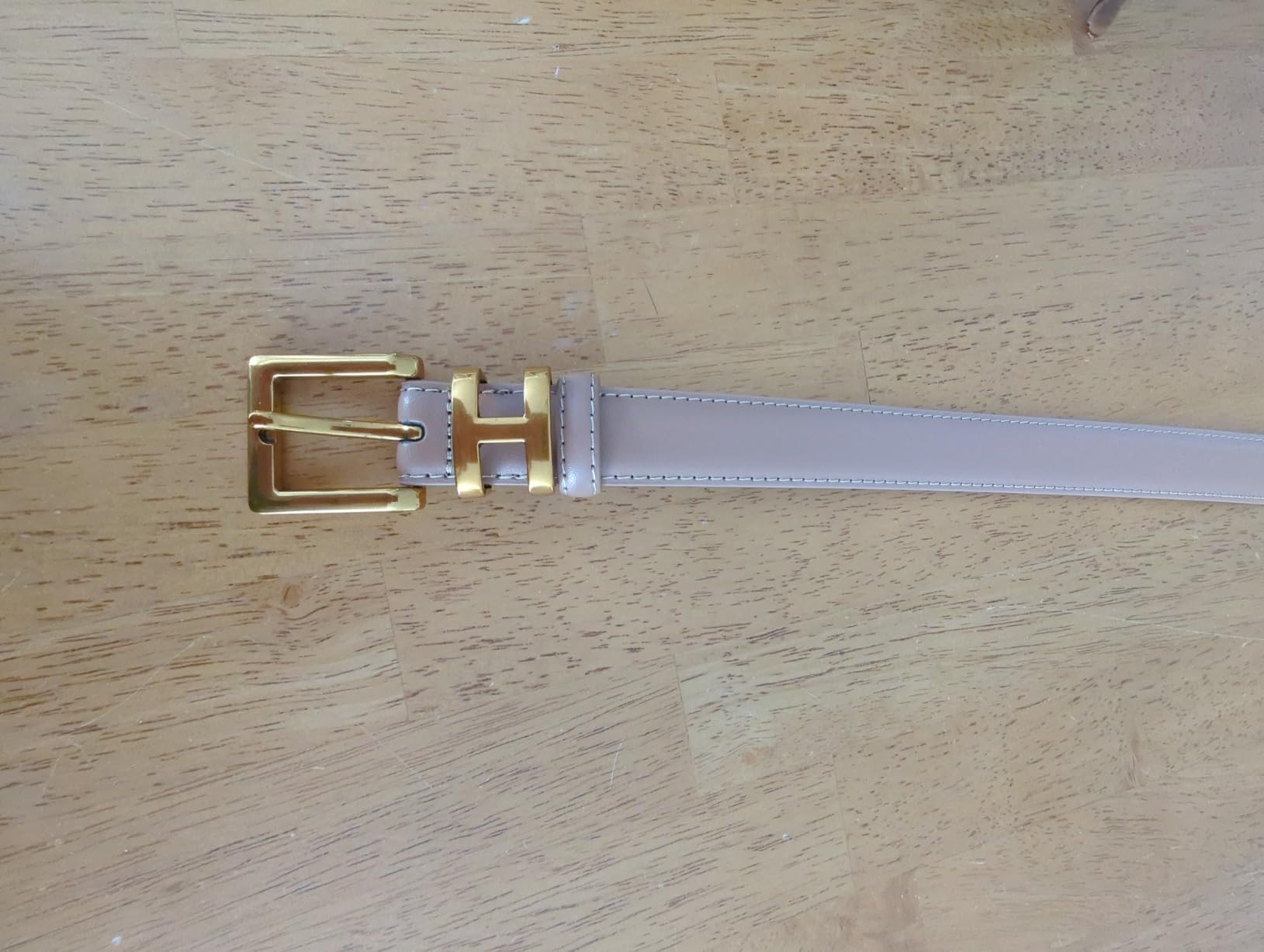 Women's Fashion Classic Metal Buckle Leather Belt with Jeans Dress | Amazon (US)