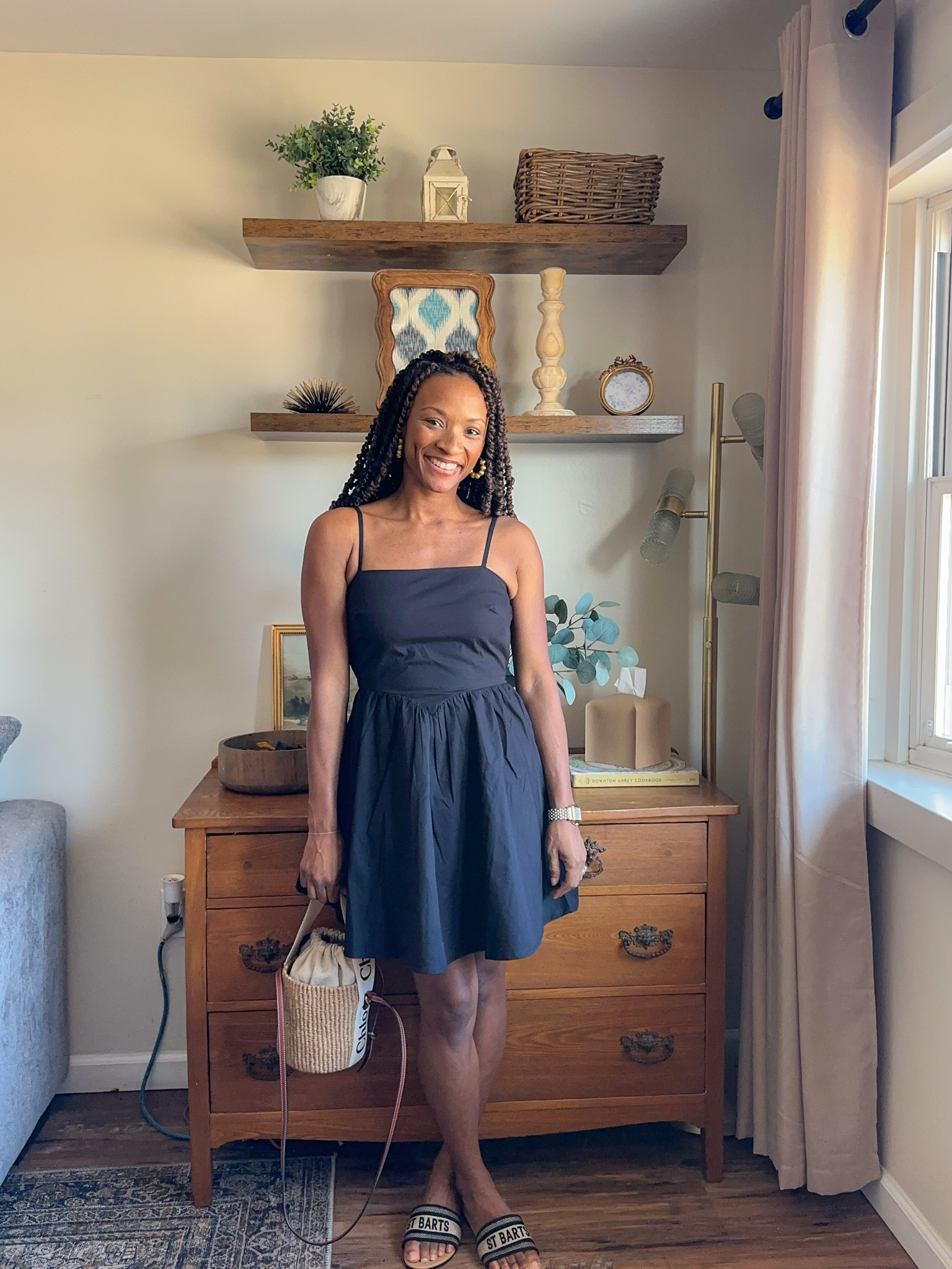Perfect versatile LBD and under $20.  Runs true to size.

Can be styled with a denim jacket, blazer, and any shoe from heels and sandals to sneakers or boots 

#LTKFindsUnder50