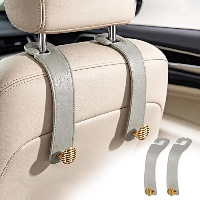 COOLYOUTH Headrest Hooks Car Seat Hooks Purse Hook for Car Accessories | Amazon (US)