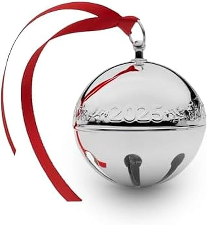 Wallace 2025 Silver Plated Sleigh Bell Ornament 55th Edition | Amazon (US)