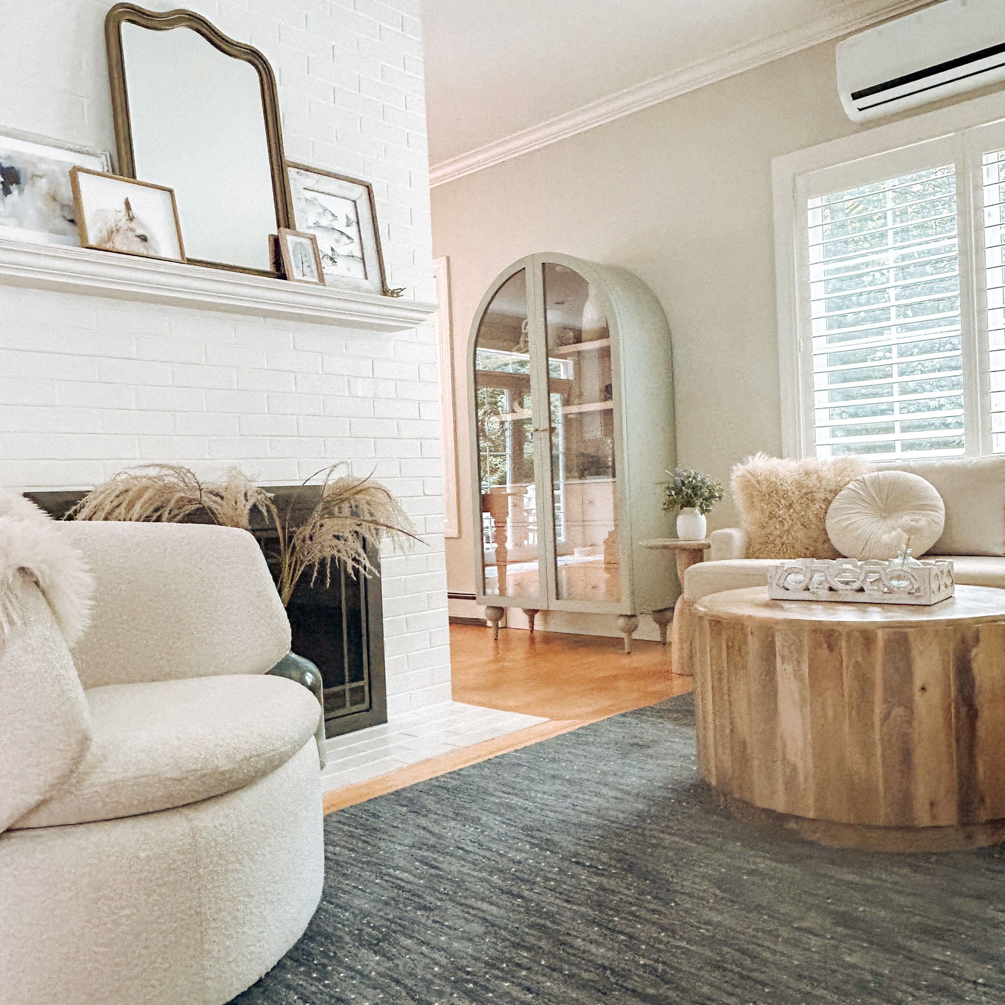 my latest living room design come to life ✨


Modern sectional, L-sectional, blue area rug, modern coastal, spindle side table, living room makeover, living room decor, arch cabinet, display cabinet, mantel decor, mantel styling, swivel chair, voucle chair, framed prints

#LTKFindsUnder100 #LTKFamily #LTKHome