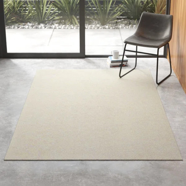 Francine Handmade Wool Cream Area Rug | Wayfair North America