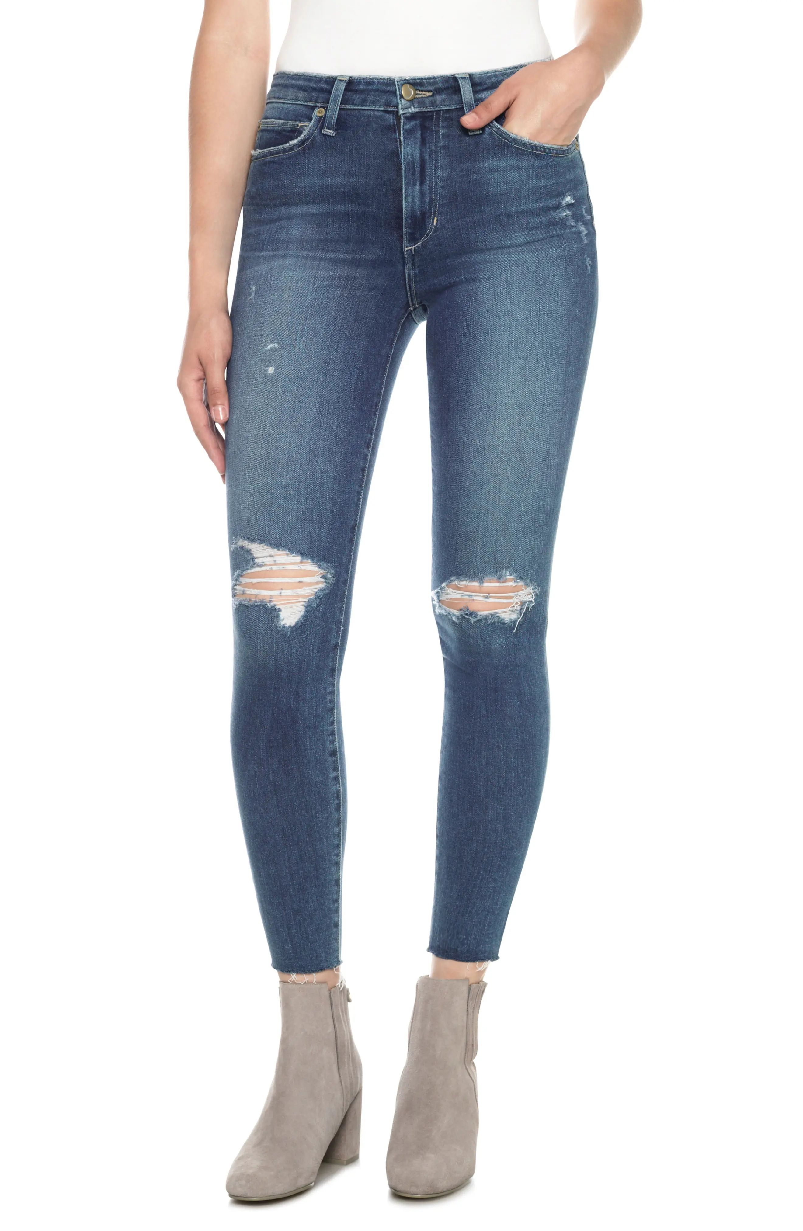 Charlie High Waist Ankle Skinny Jeans | Nordstrom