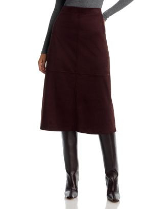 Faux Suede A Line Skirt | Bloomingdale's (US)