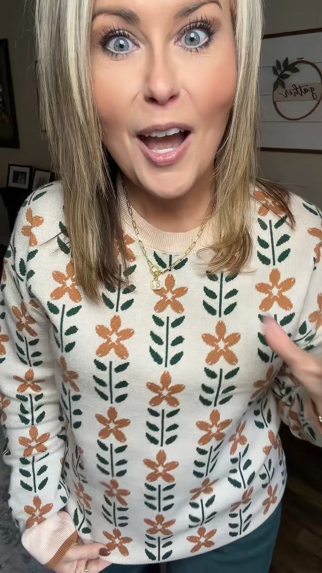 I love my retro floral ZESICA sweater! 

#LTKOver40 #LTKootd #LTKSaleAlert