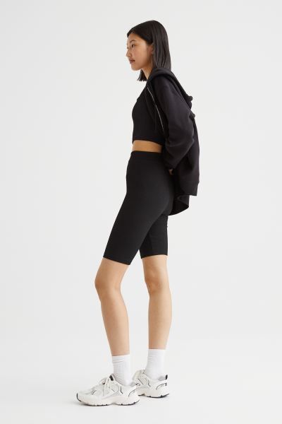 Ribbed Biker Shorts | H&M (US + CA)