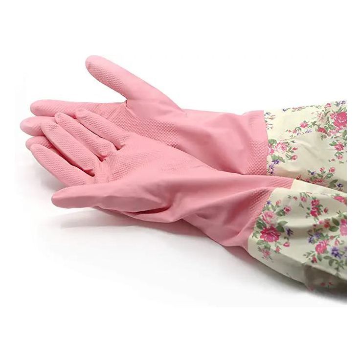 Grand Fusion Cleaning Gloves with Fitted Cuffs - Pink 3 Pairs | Target
