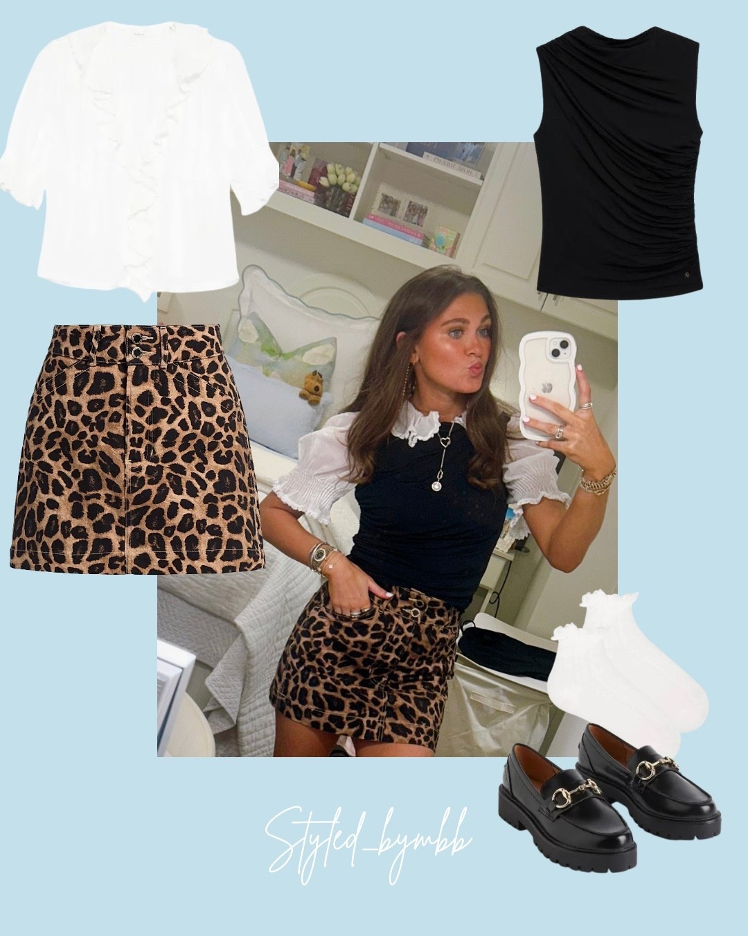 OOTD 
Under top - Doen Henry top
Top - Anine Bing 
Skirt - Veronica Beard 
Shoes / socks - H&M 

#LTKHalloween #LTKSeasonal #LTKStyleTip