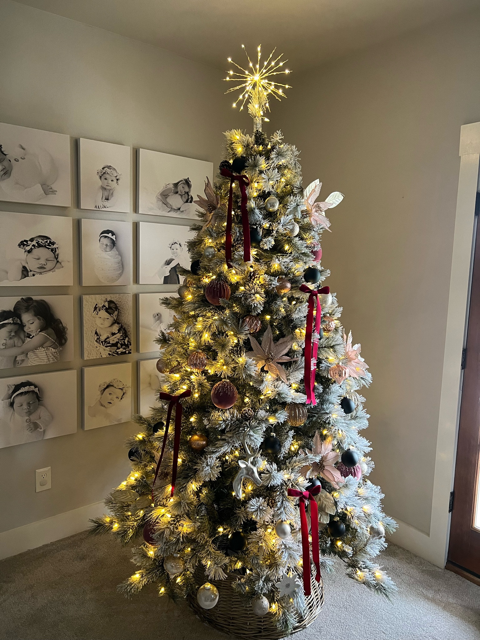 Tree topper and collar are from Target! 

#LTKSeasonal #LTKHoliday #LTKunder50