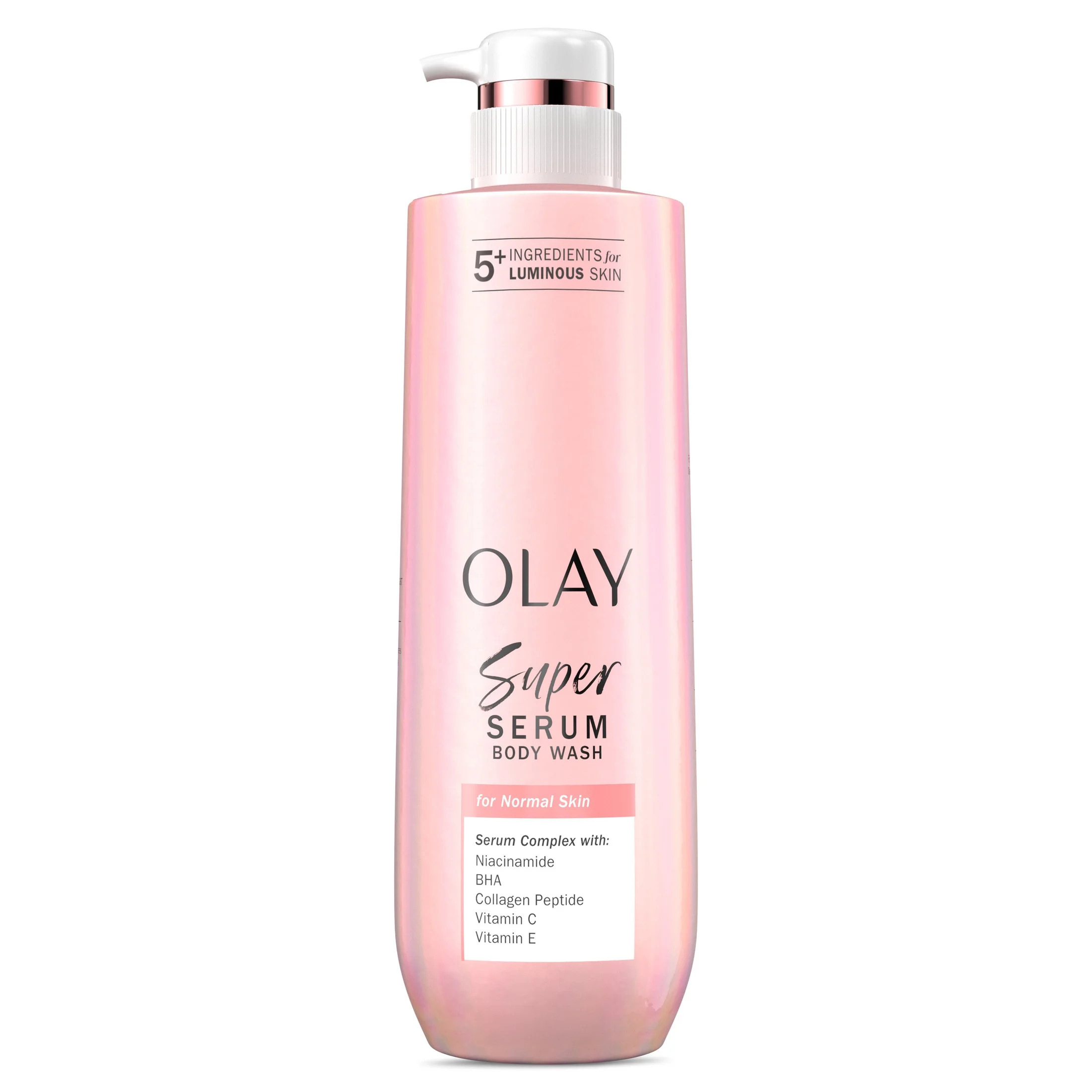Olay Super Serum Body Wash for Normal Skin, 20 fl oz, Serum Complex for Luminous Skin | Walmart (US)